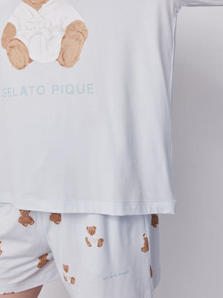 Antibacterial and Deodorizing Bathrobe Bear Long-sleeved T-shirt