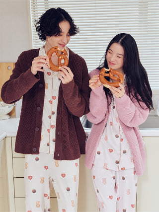 [Valentine] All-over Rayon Cut-and-sewn Shirt