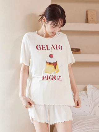 Cool Rayon Pudding T-shirt & Shorts Set