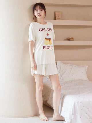 Cool Rayon Pudding T-shirt & Shorts Set