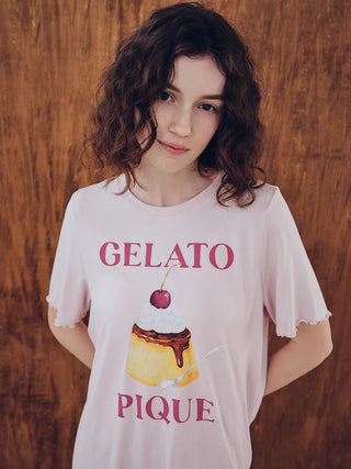 Cool Rayon Pudding T-shirt & Pants Set