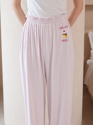 Cool Rayon Pudding T-shirt & Pants Set