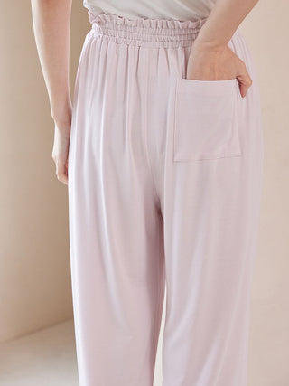 Cool Rayon Pudding T-shirt & Pants Set