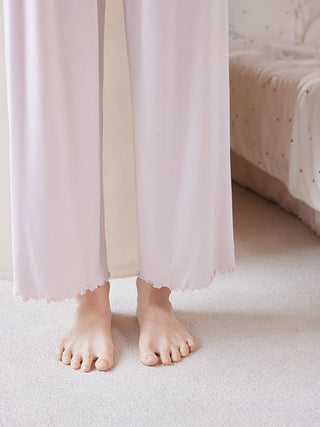 Cool Rayon Pudding T-shirt & Pants Set