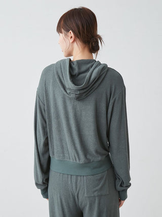 UV-cut Cool Pile Sporty Hoodie