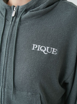 UV-cut Cool Pile Sporty Hoodie