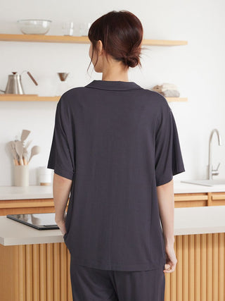 COOL Rayon Mellow Fluffy Logo Shirt