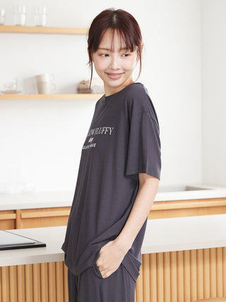 COOL Rayon Mellow Fluffy Logo T-shirt