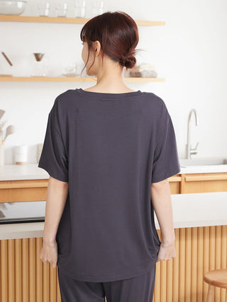 COOL Rayon Mellow Fluffy Logo T-shirt