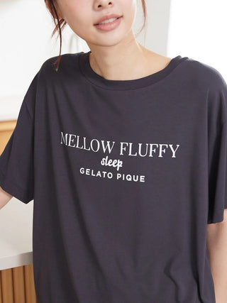 COOL Rayon Mellow Fluffy Logo T-shirt
