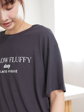 COOL Rayon Mellow Fluffy Logo T-shirt