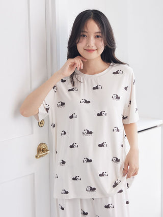 Cool Rayon Sleeping Panda T-shirt - view 3
