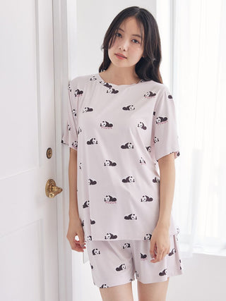 Cool Rayon Sleeping Panda T-shirt - view 4