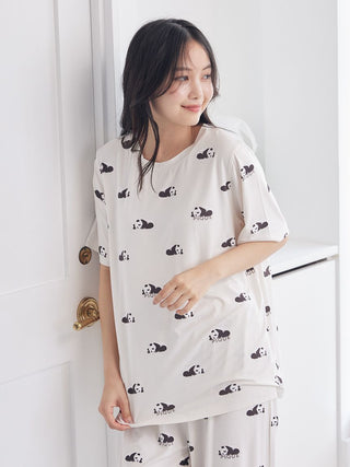 Cool Rayon Sleeping Panda T-shirt - view 5