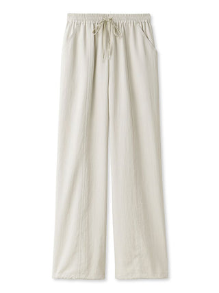Light Lounge Pants in beige, Women's Loungewear Pants Pajamas & Sleep Pants at Gelato Pique USA.