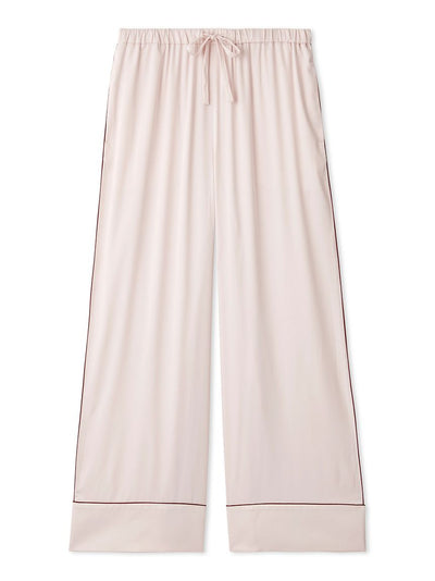 Piping Satin Pajama Pants gelato pique