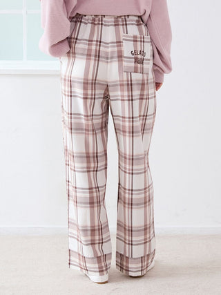 Trend Check Pattern Long Pants