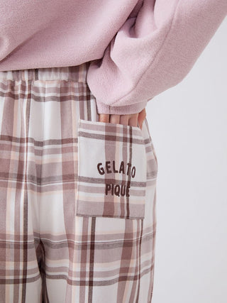 Trend Check Pattern Long Pants