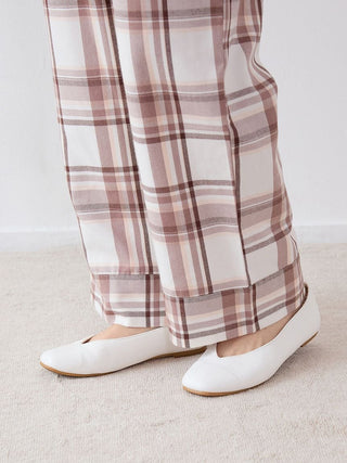 Trend Check Pattern Long Pants