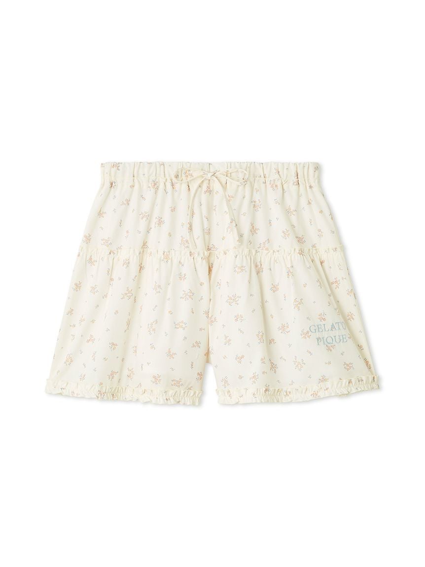 Print Variation Pajama Shorts
