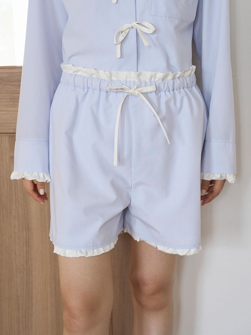 Print Variation Pajama Shorts