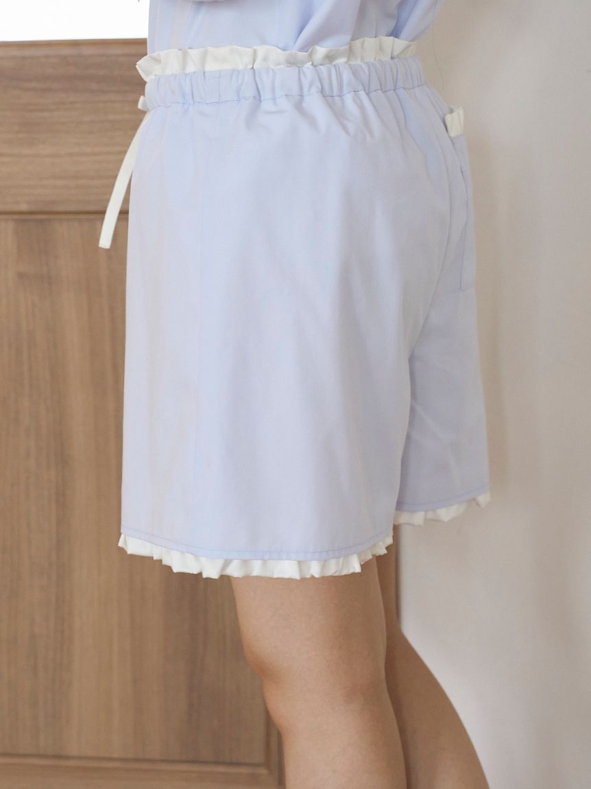 Print Variation Pajama Shorts