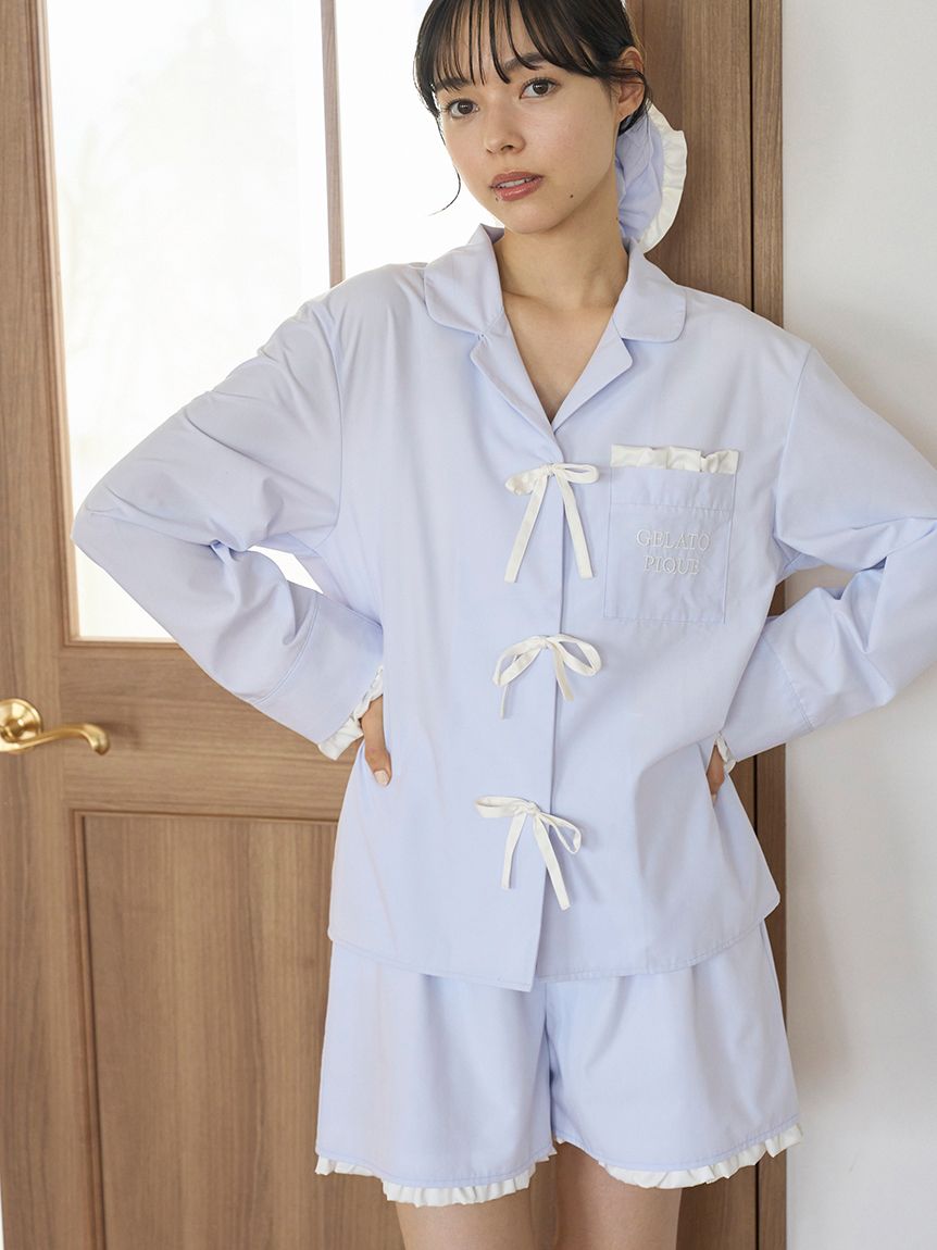 Print Variation Pajama Shorts
