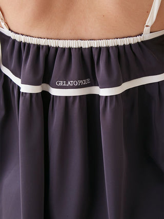 Line Satin Camisole Tops, Women's Loungewear and sleepwear at  Gelato Pique USA