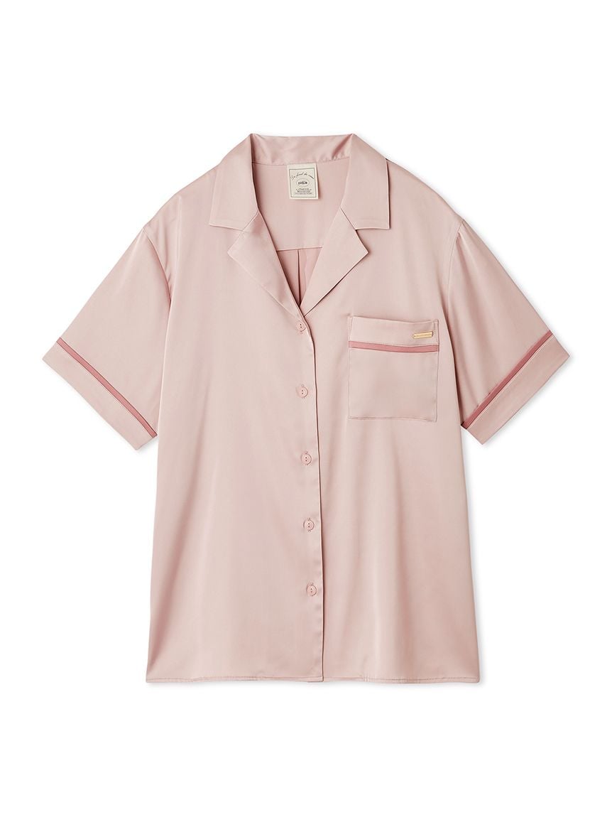 Cool-touch Satin Line Shirt