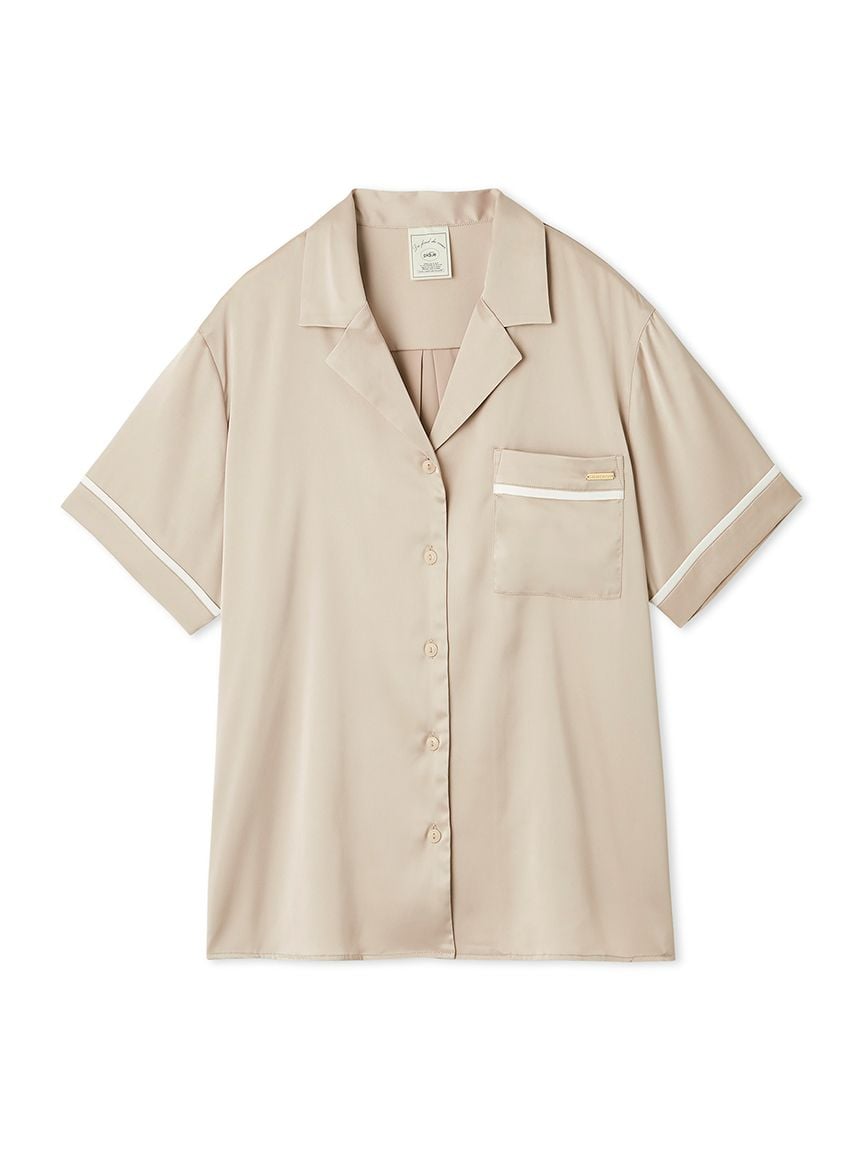 Cool-touch Satin Line Shirt