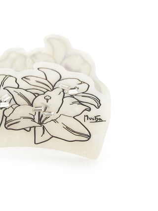 Mucha Lily Hair Clip- Women's Hair Accessories at Gelato Pique USA