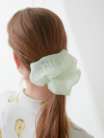 Sheer Color Hair Scrunchie gelato pique