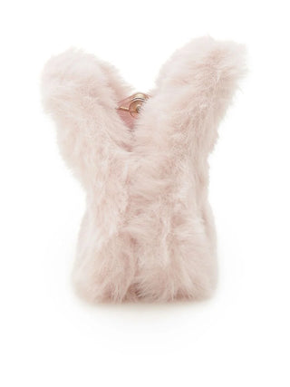 Eco Fur Claw Clip in PINK, Women's Loungewear Hair Accessories, Hair Clips, Headbands, Hair Ties at Gelato Pique USA.