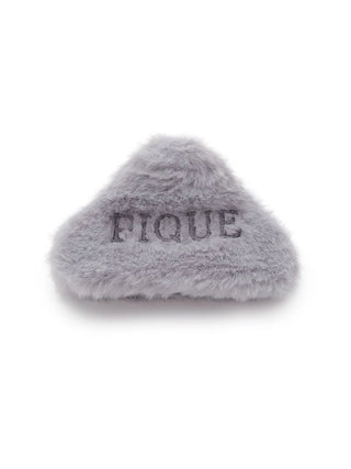 Eco Fur Claw Clip in BLUE, Women's Loungewear Hair Accessories, Hair Clips, Headbands, Hair Ties at Gelato Pique USA.