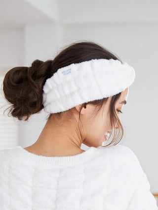 Bubble Moco Headband in OFF WHITE, Women's Loungewear Hair Accessories, Hair Clips, Headbands, Hair Ties at Gelato Pique USA.