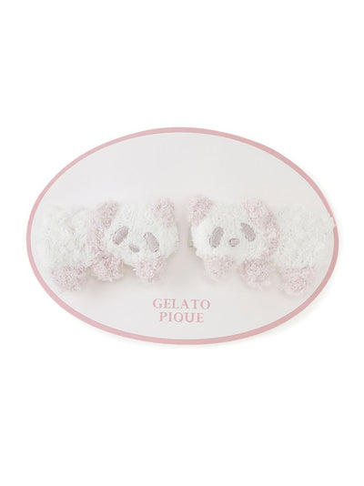 Panda Hair Clip Set gelato pique