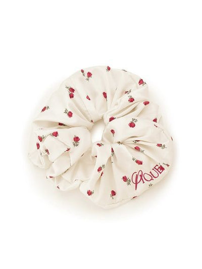 Floral Hair Scrunchie gelato pique