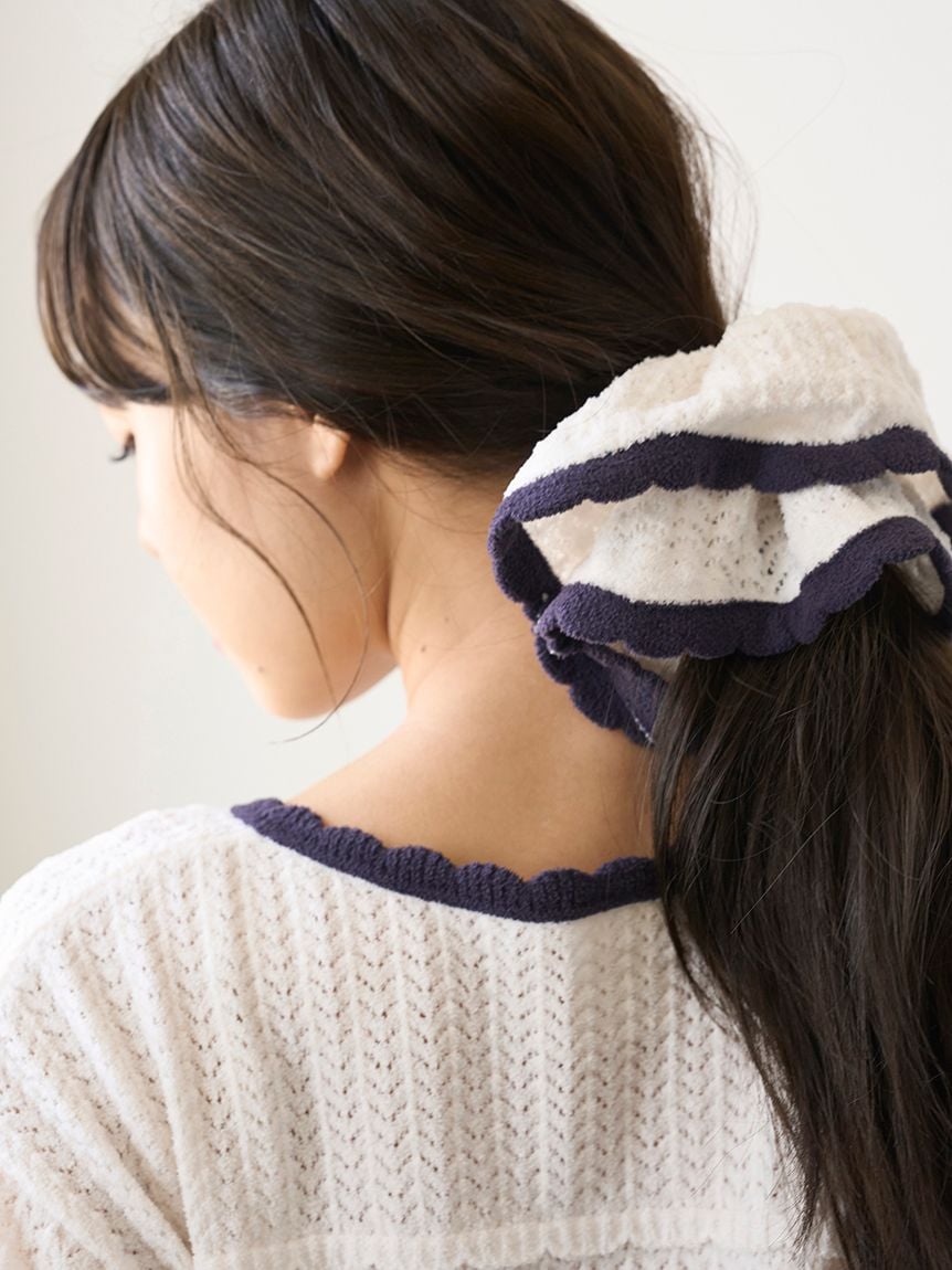 Crochet Knit Scrunchie