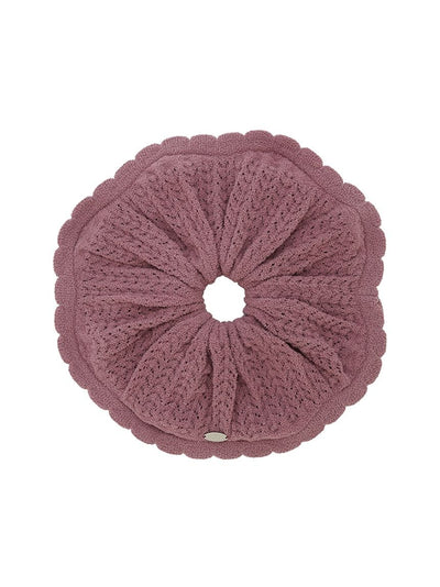 Crochet Knit Scrunchie gelato pique