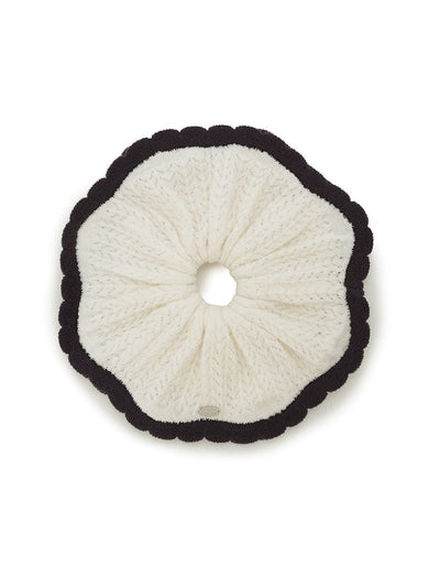 Crochet Knit Scrunchie gelato pique