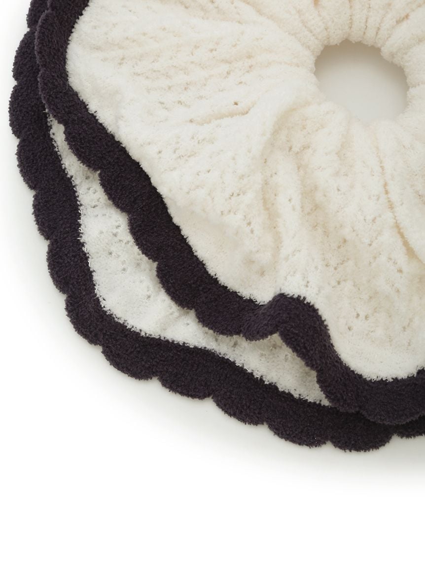 Crochet Knit Scrunchie