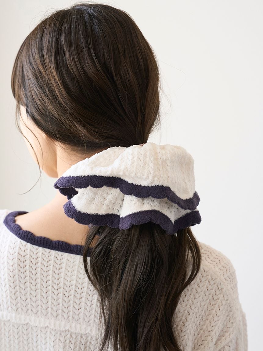 Crochet Knit Scrunchie