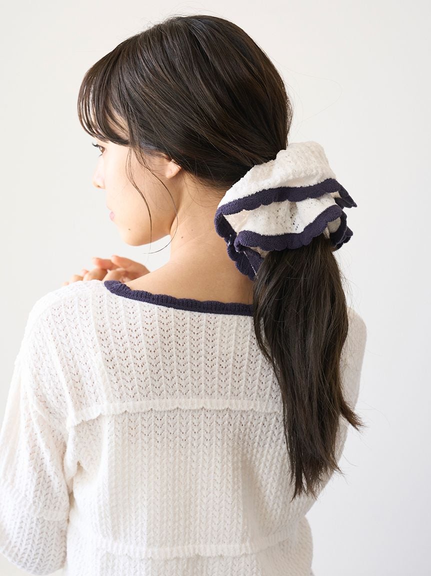 Crochet Knit Scrunchie
