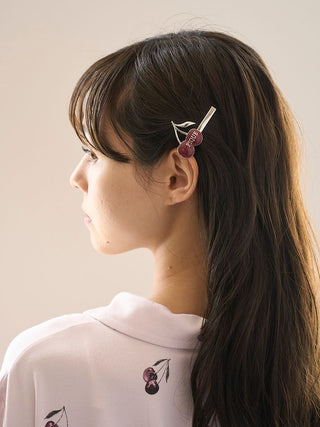 Cherry Hairpin Set