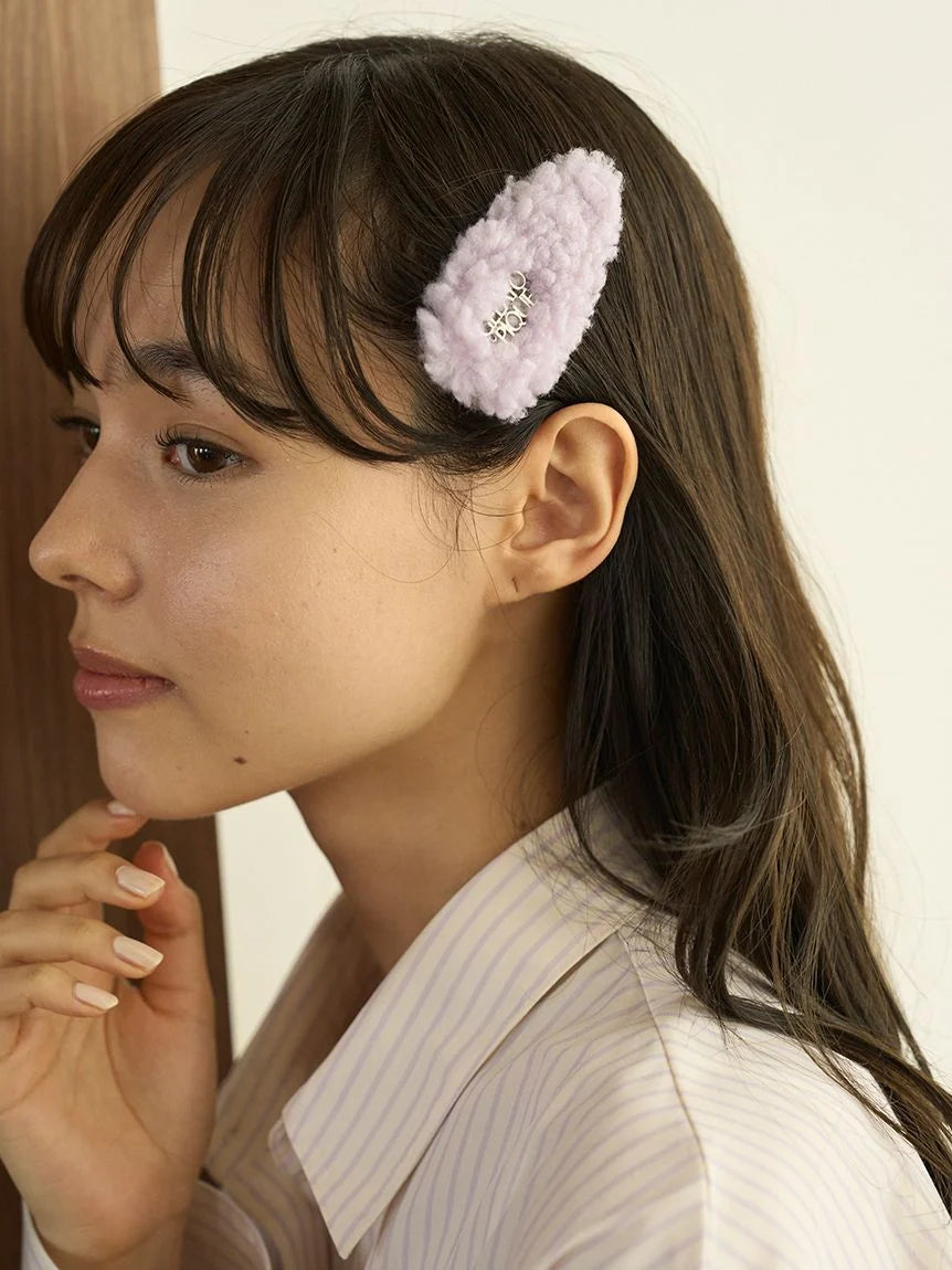 Logo Boa Fleece Hairpin