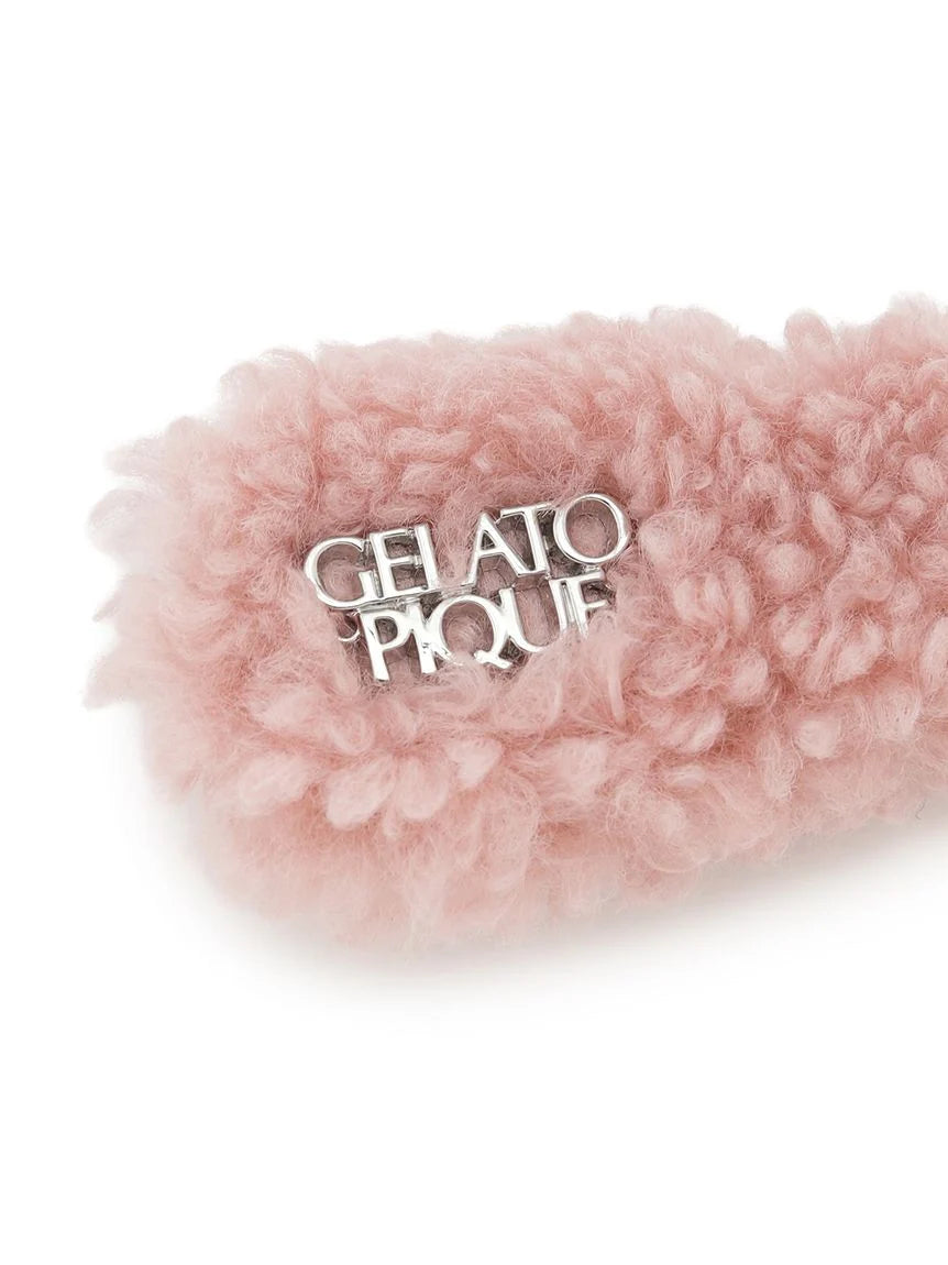 Logo Boa Fleece Hairpin