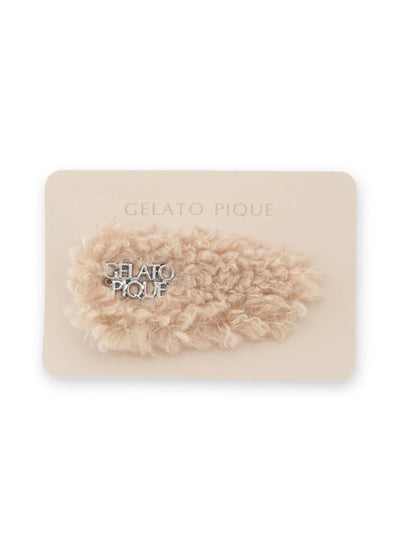 Logo Boa Fleece Hairpin gelato pique