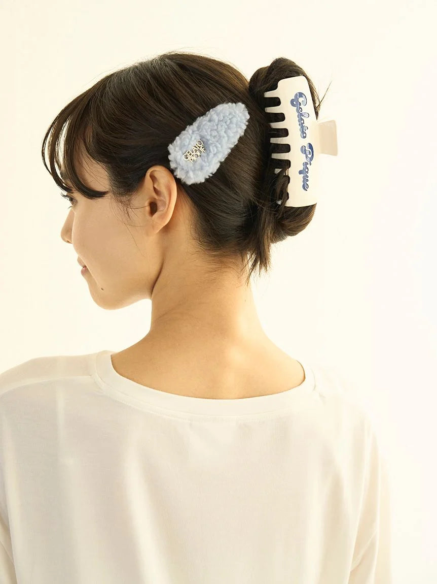 Logo Boa Fleece Hairpin