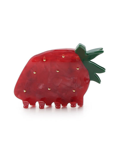 Strawberry Hair Clip gelato pique