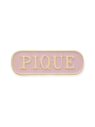 Logo Hair Clips Set